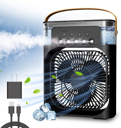 Abanico/ Mini Ventilador de Aire con Humificador