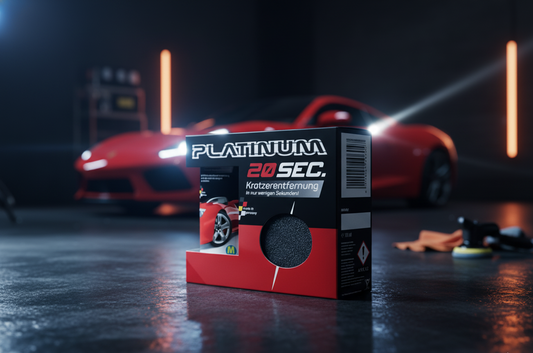 Pasta Reparadora de Arañazos de Coche Platinum 20 Sec